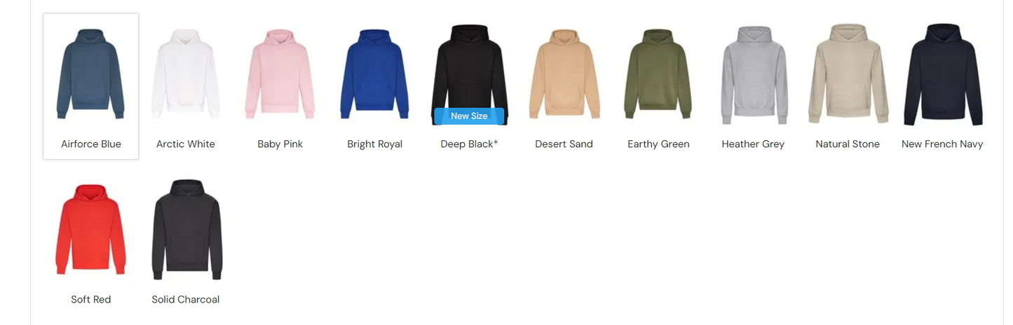 Heavyweight hoodie bundle