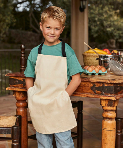 Fairtrade cotton junior craft apron WM362