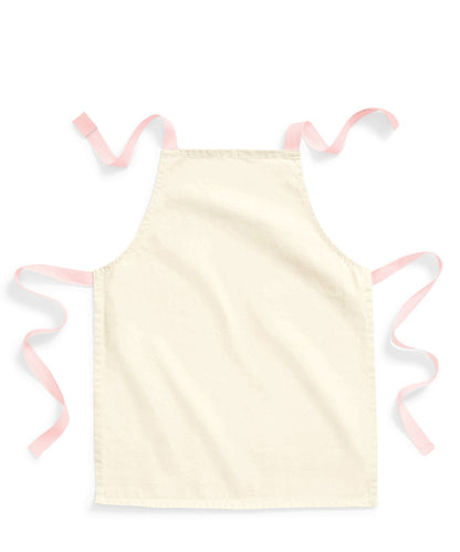 Fairtrade cotton junior craft apron WM362
